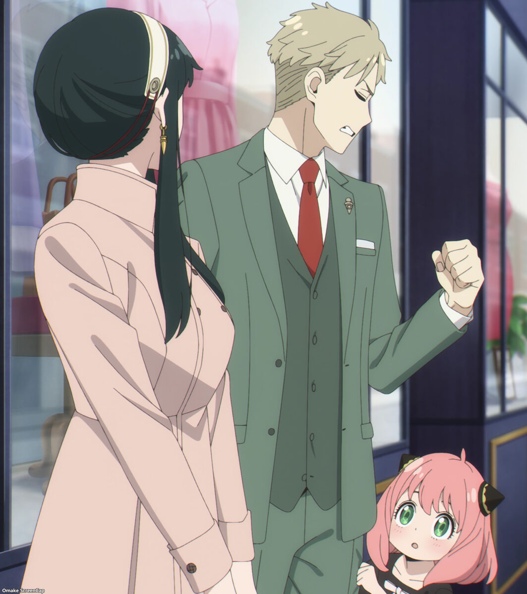 Spy X Family Episode 2 Anya Watches Lloyd Lie To Yor Couple