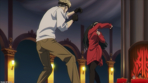 Spy X Family Episode 5 Yor Punches Lloyd couple