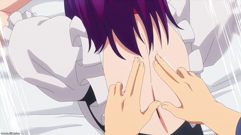 TenPuru Episode 11 Akemitsu Massages Yuzuki's Back And Legs