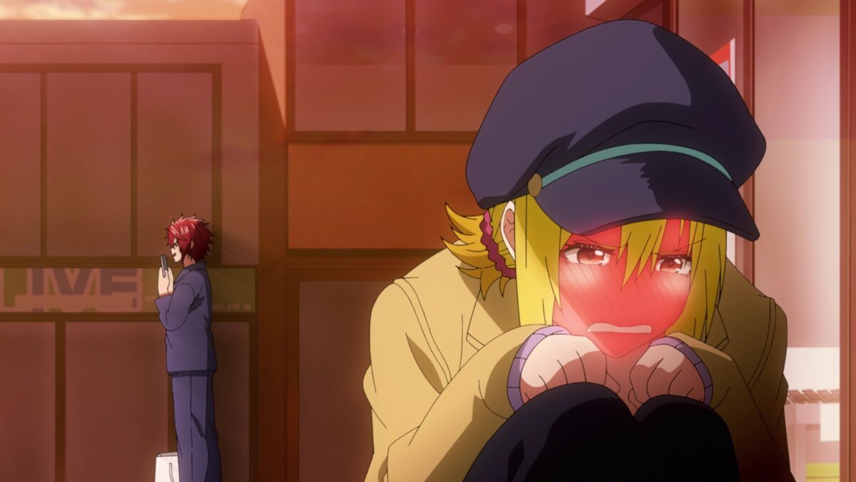 TenPuru Episode 11 Tsukuyo Blush On Red Face