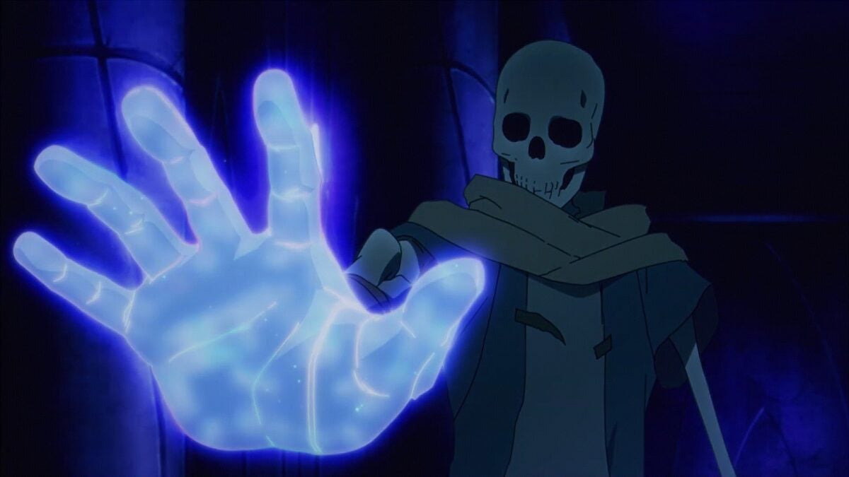 The Unwanted Undead Adventurer PV1 Skeleton Uses Magic