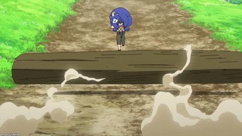 The Wrong Way To Use Healing Magic PV Usato Jumps Over Logs