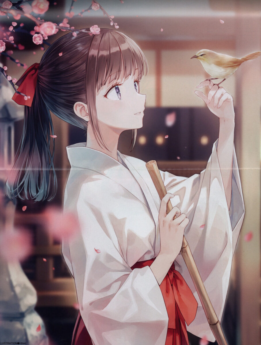 This Is One Of The Posters In The Dengeki Moeoh April 2024 Issue