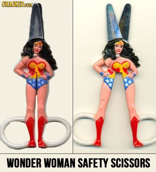 Wonder Woman Safety Scissors