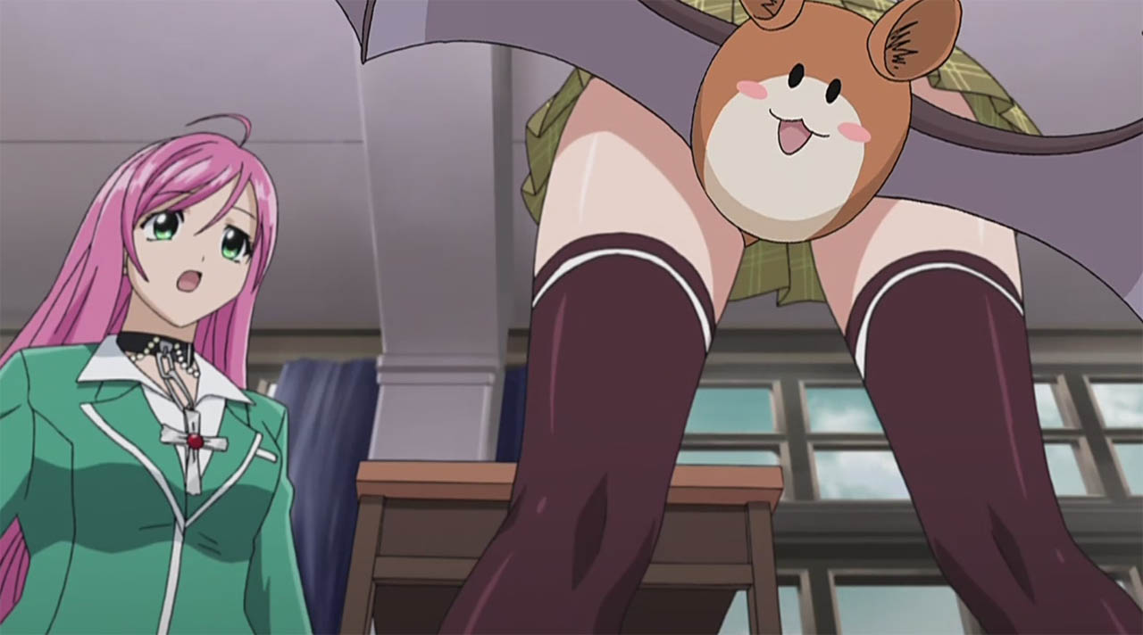 Censored Pantsu from Rosario + Vampire