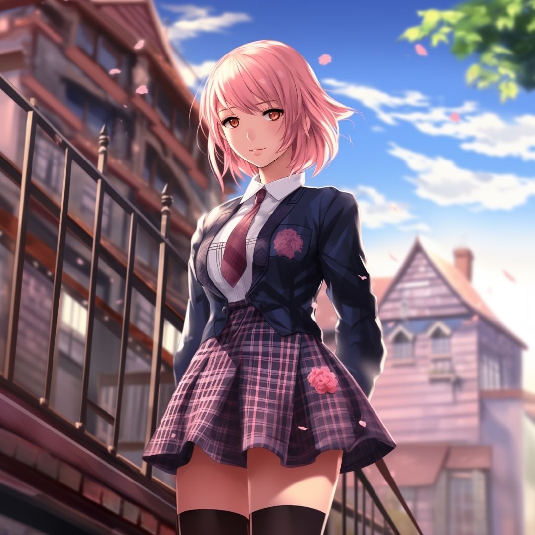 AI Anime Waifu by Fatalfantasy88