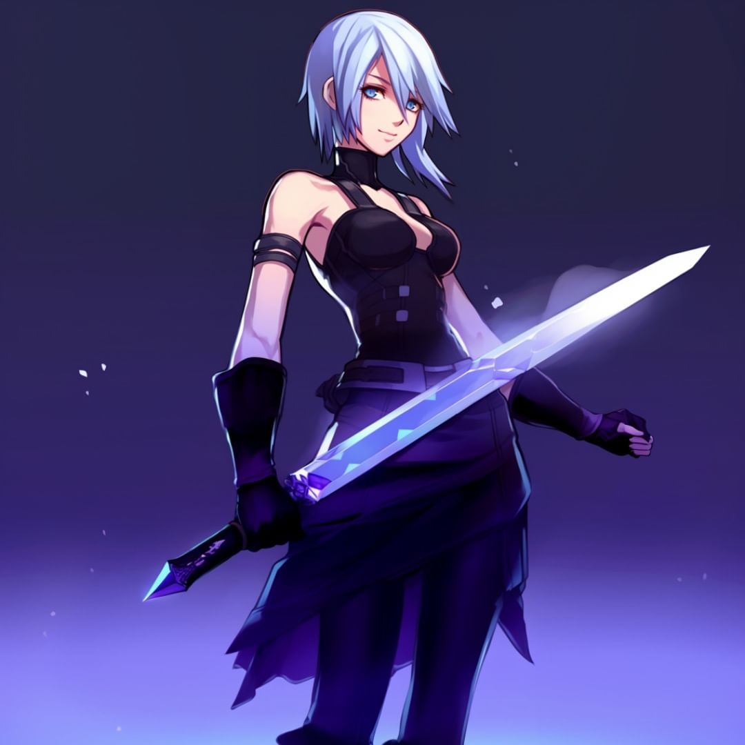 AI Anime Waifu by Fatalfantasy88