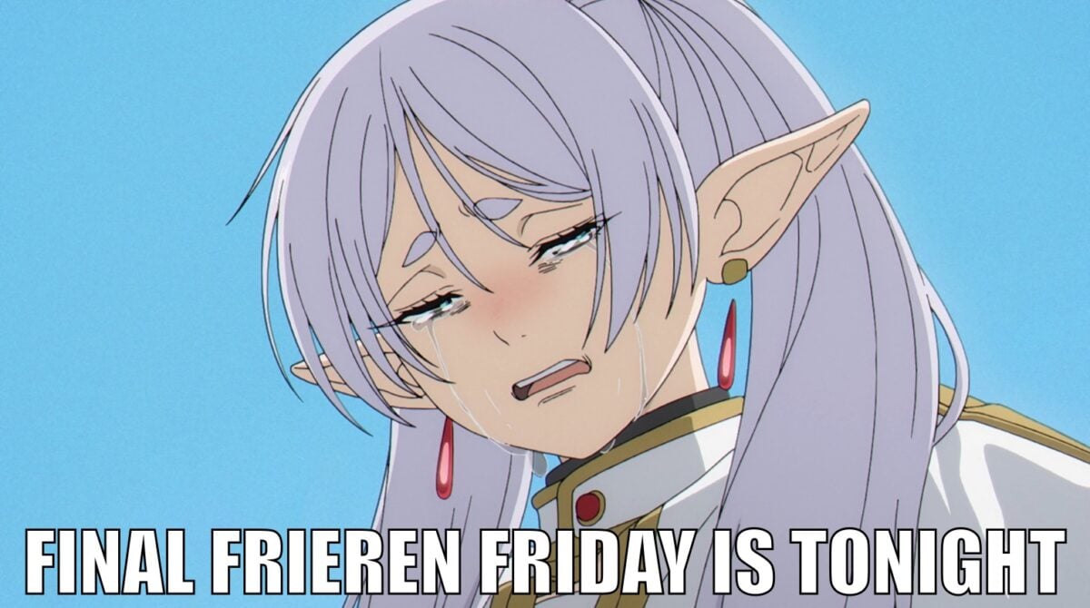 Final Frieren Friday Is Tonight