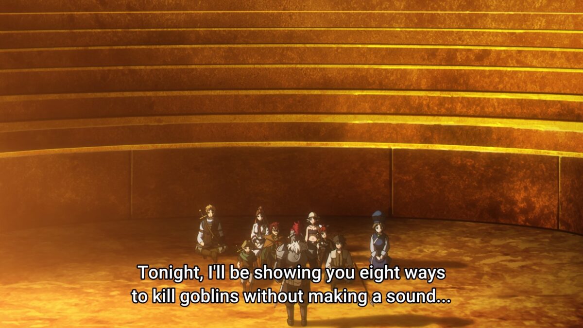 Goblin Slayer Ii Teaching Scene