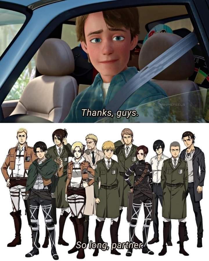Goodbye To Attack On Titan