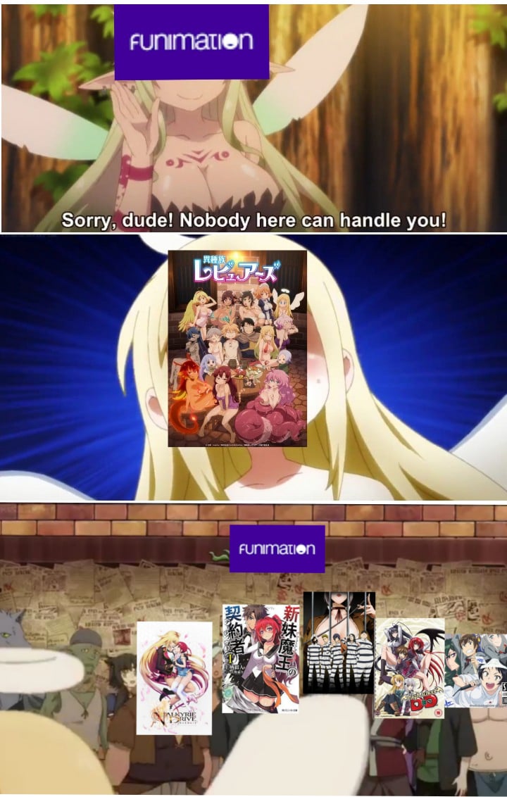 Interspecies Reviewers Funimation Meme