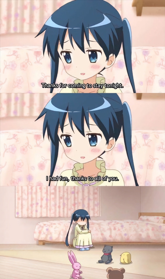 Kiniro Mosaic Loneliness Meme