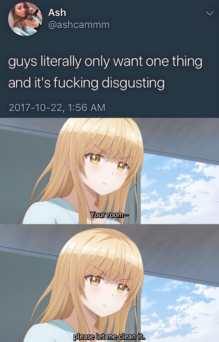 The Angel Next Door Spoils Me Rotten Meme