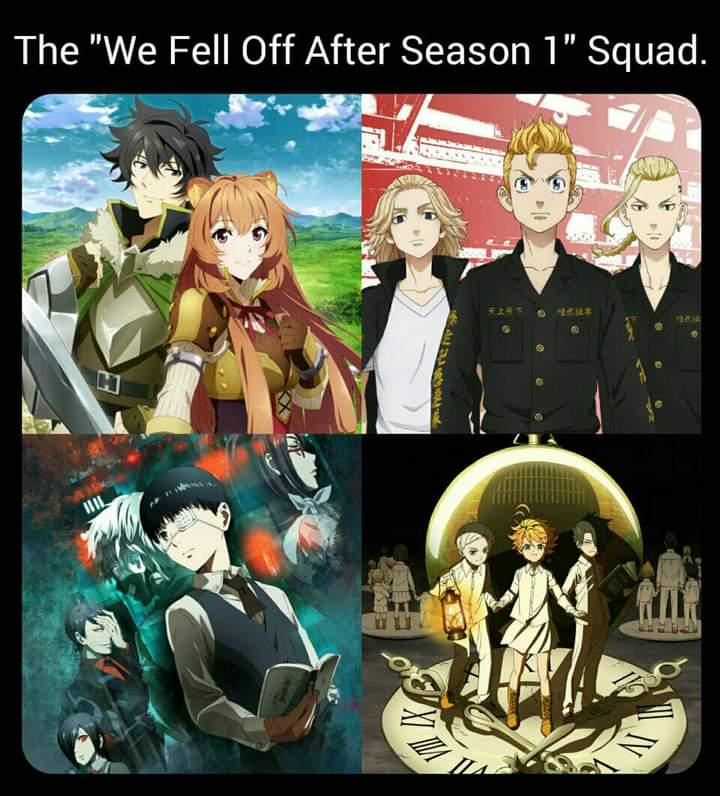 We Fell Off After Season 1 Meme