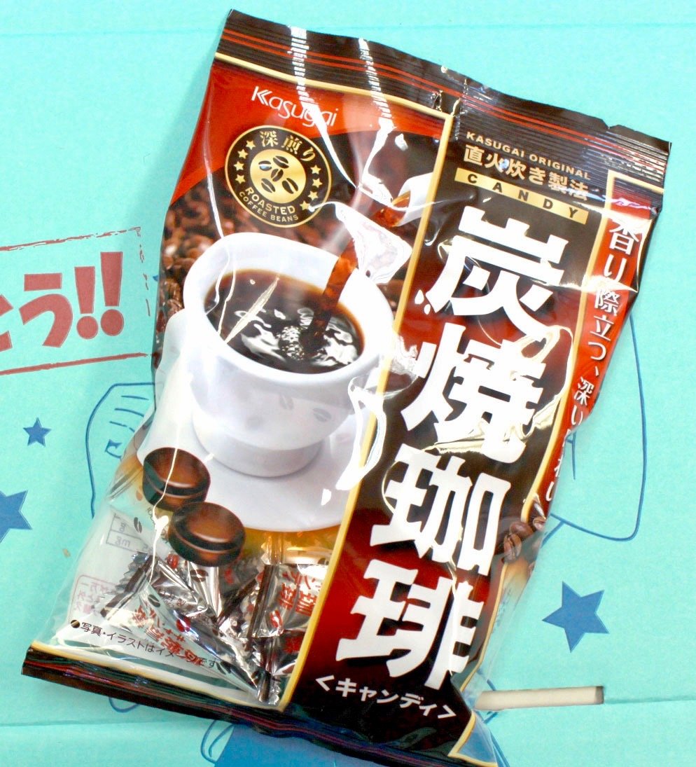 J-List Box Kasugai Charcoal Roasted Coffee Candy