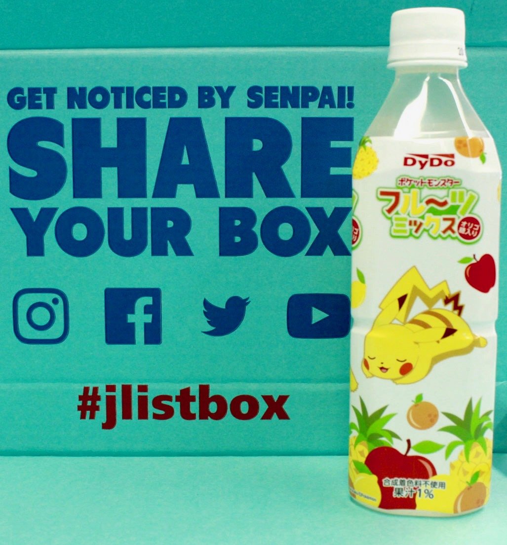 J-List Box Pikachu Drink
