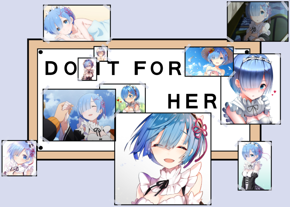 Rem Re:Zero Do it for Her meme