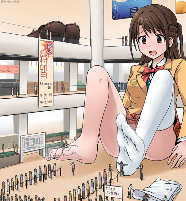 Idolmaster Cinderella Girls giantess