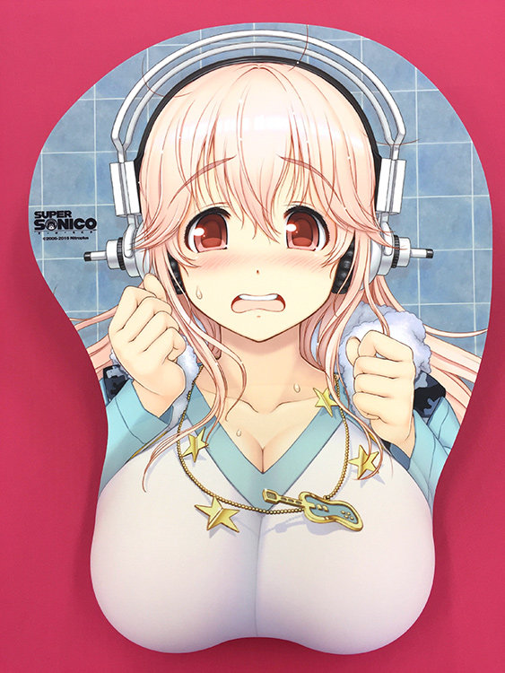 Super Sonico Life Sized Oppai Mousepad Is up for Pre-orders