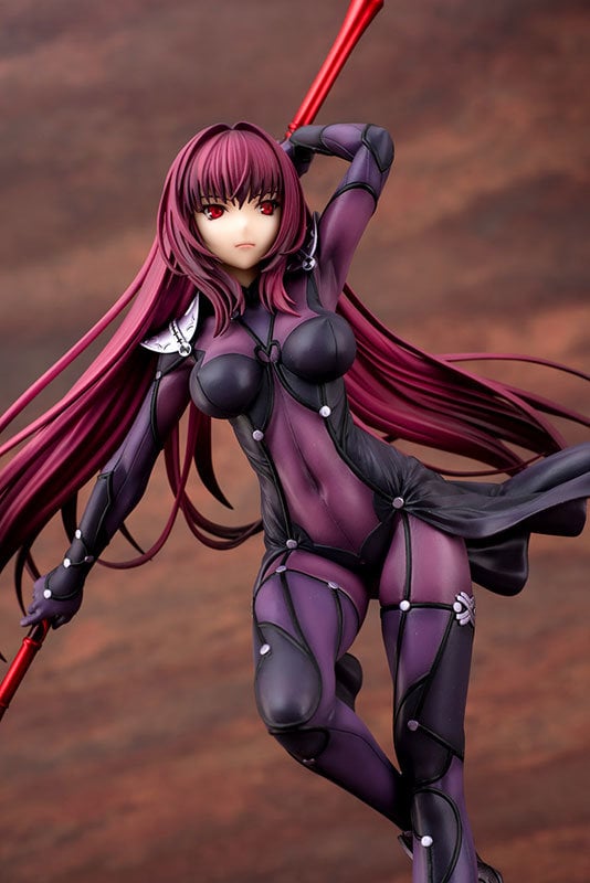 Fate Grand Order Lancer Scathach Anime Figure 0016