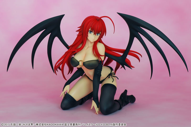 Rias Gremory the Sexy Devil Gets a Figure with Realistic Breasts