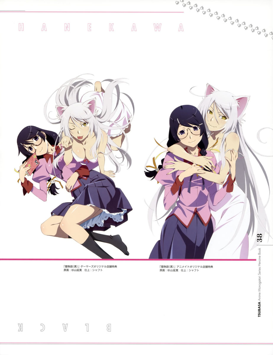 Monogatari Series Heroine Book Volume 1 Hanekawa Tsubasa 0013