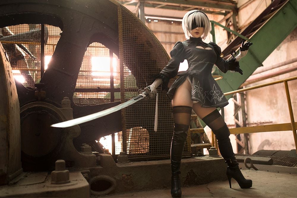 Nier Automata 2B Cosplay By Chihiro 0003