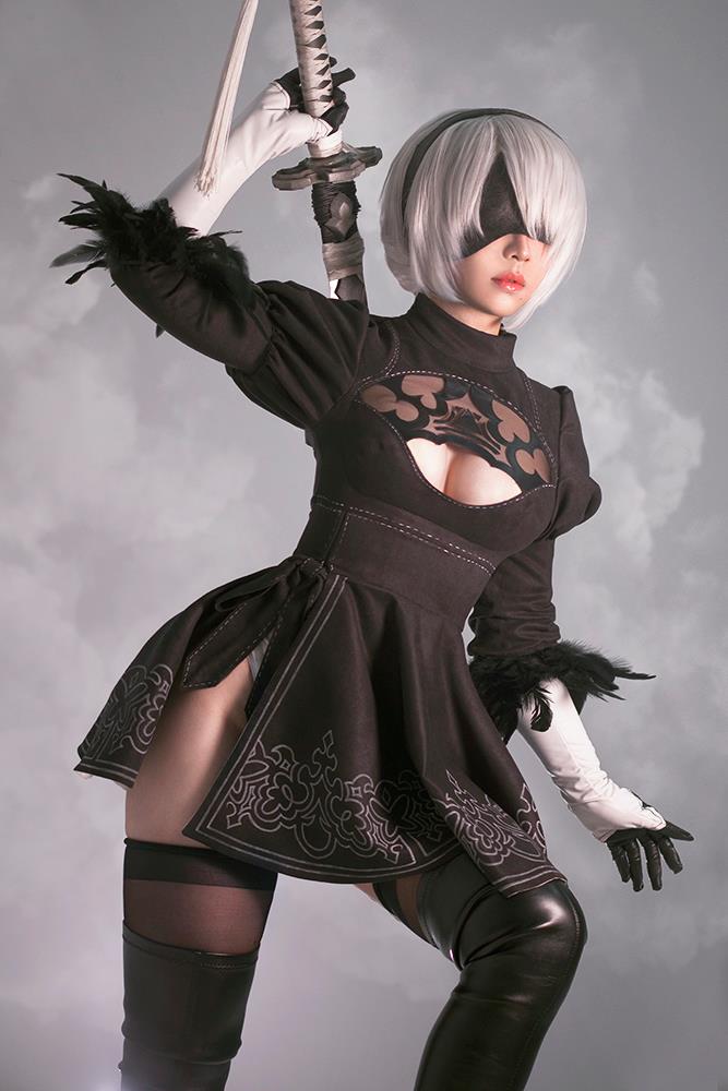 Nier Automata 2B Cosplay By Chihiro 0006