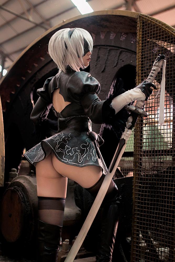 Nier Automata 2B Cosplay By Chihiro 0007