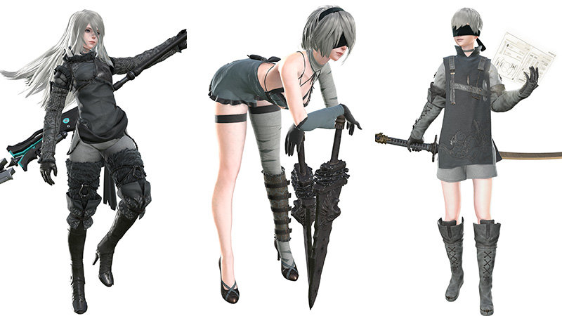 Nier Automata DLC Includes Costumes And Epic Boss Fights