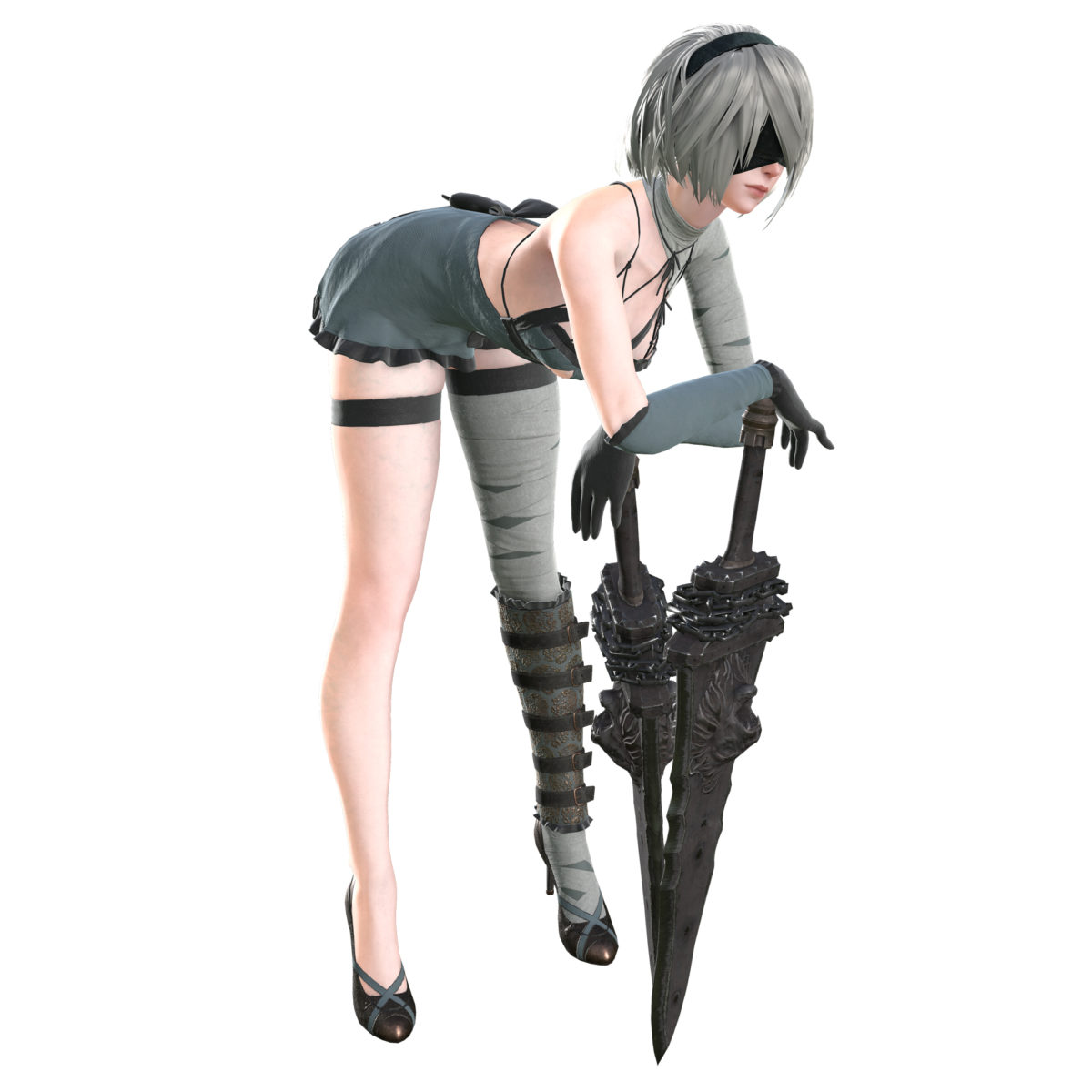 Nier Automata Revealing Outfit 2B