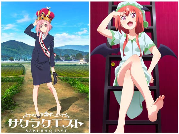 sakura quest and boke tsukkomi characters
