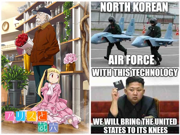 alice and zouroku and north korea