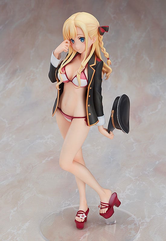 High School Fleet Wilhelmina Swimsuit Anime Figure 0003