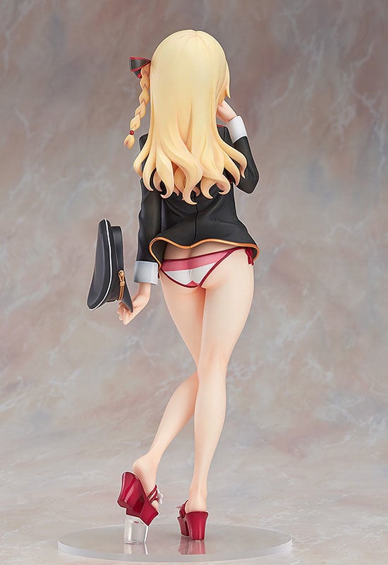 High School Fleet Wilhelmina Swimsuit Anime Figure 0004