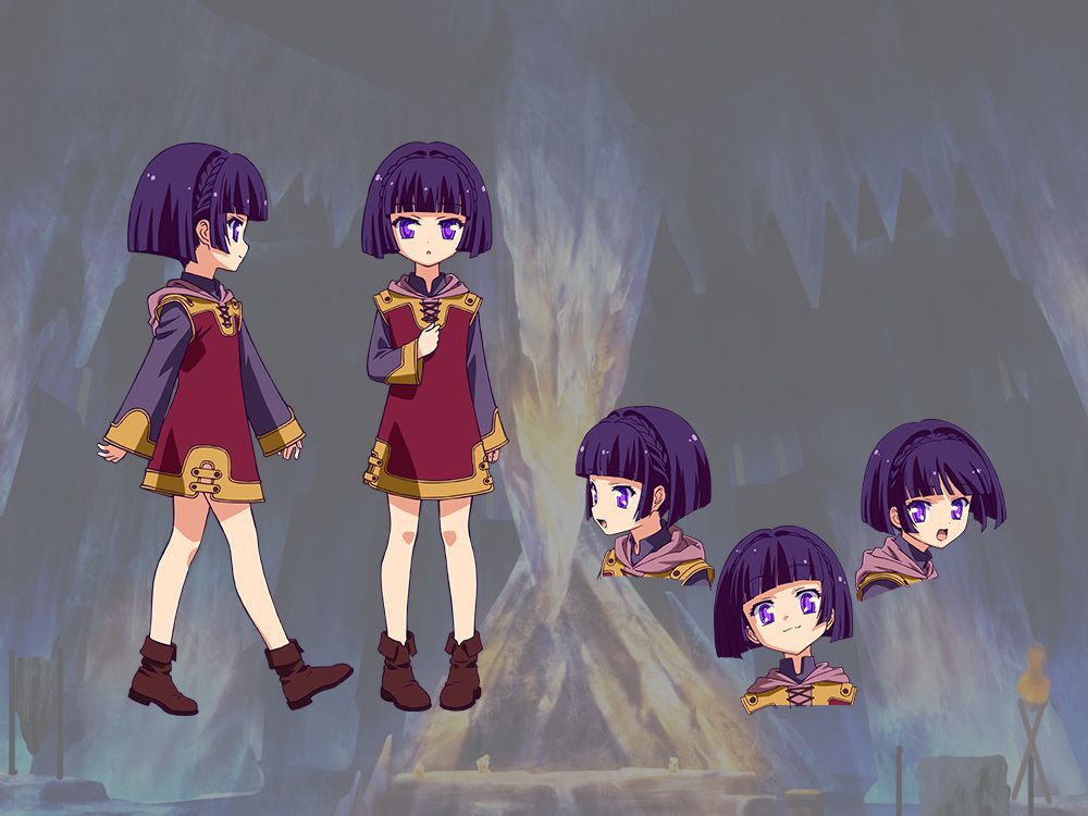 No Game No Life Zero Character Designs Nonna Zell