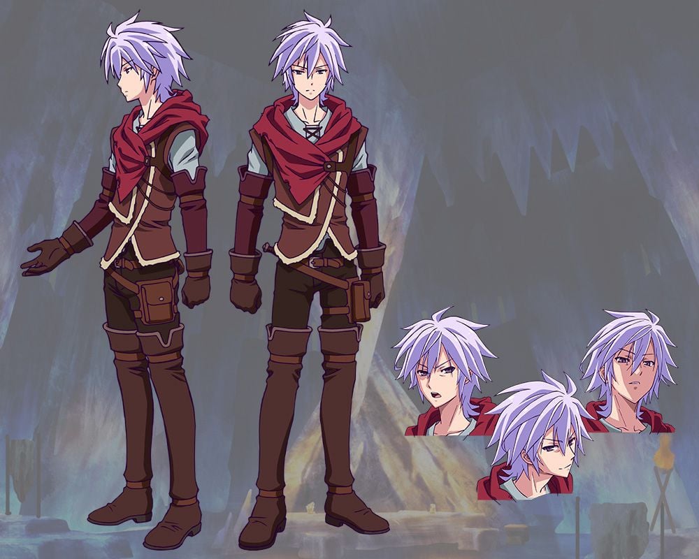 No Game No Life Zero Character Designs Riku Dola