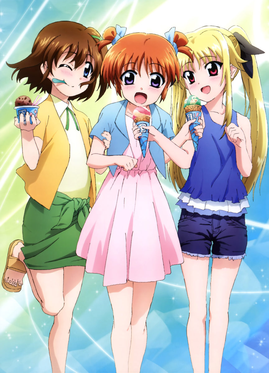 NyanTyoe MAGAZINE July 2017 Anime Posters Mahou Shoujo Lyrical Nanoha