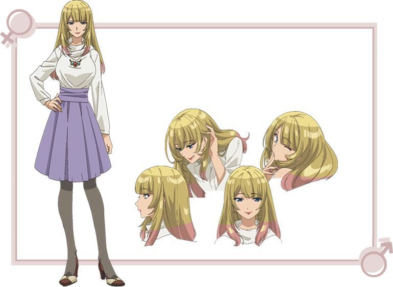 Skirt No Naka Wa Kedamono Deshita Anime Character Designs Ryo Kirishima