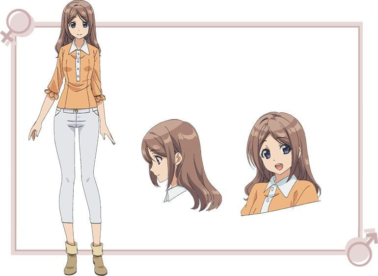 Skirt No Naka Wa Kedamono Deshita Anime Character Designs Sumire Sakurai