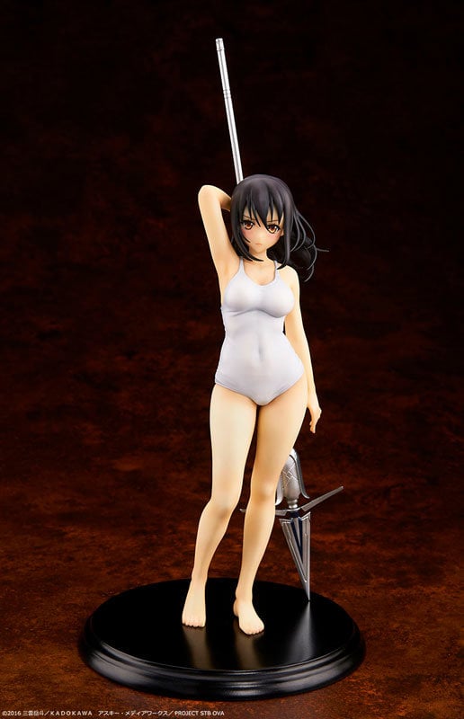 Strike The Blood Yukina Himeragi White School Swimsuit Version Figure 0001