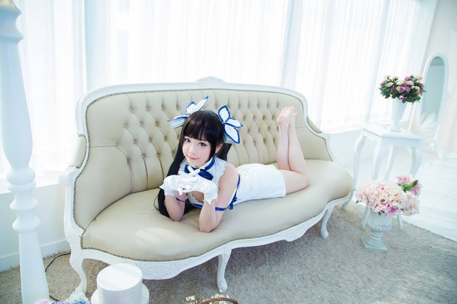 Danmachi Hestia Cosplay By Tomia 7
