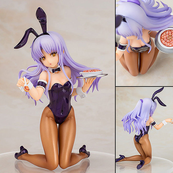 Angel Beat's Angelic Tenshi Dressed Up In A Bunny Girl Outfit