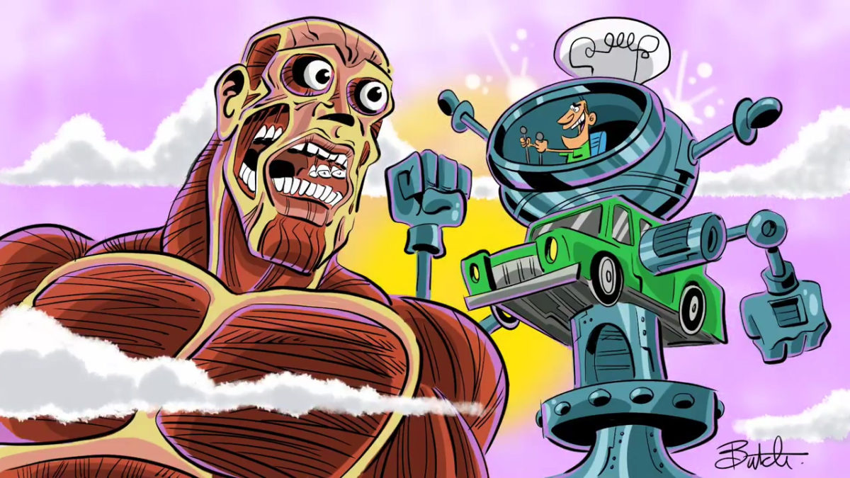 Attack On Titan's Colossal Titan X Dinkleberg