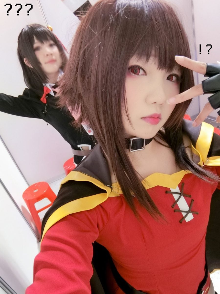 KonoSuba Megumin And Yunyun Cosplay 0001