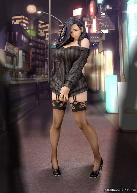 Odanon Illustration Shiho Kujo Black Hair Miyazawa Models Limited Distribution Figure 0016