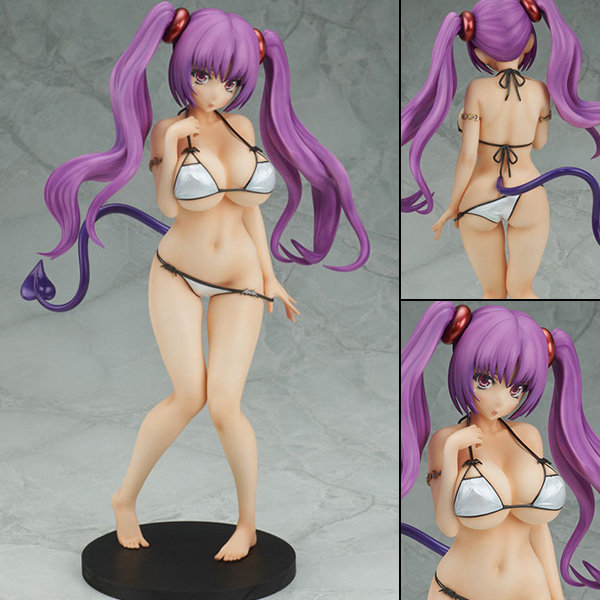 Sexy Figure Of Half Human Half Devil Heroine, Mika Akuno!