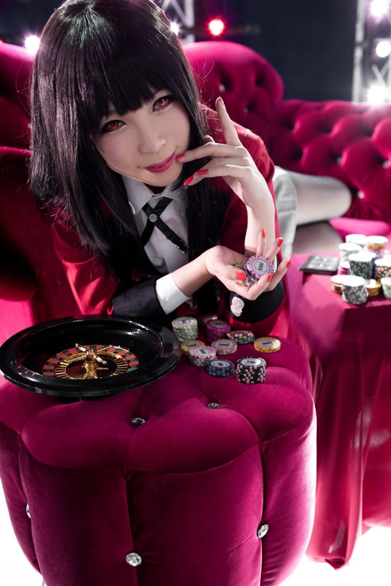 Kakegurui Compulsive Gambler Yumeko Jabami Cosplay 0001