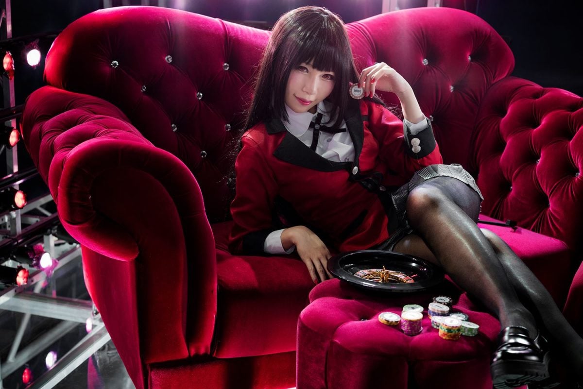 Kakegurui Compulsive Gambler Yumeko Jabami Cosplay 0002