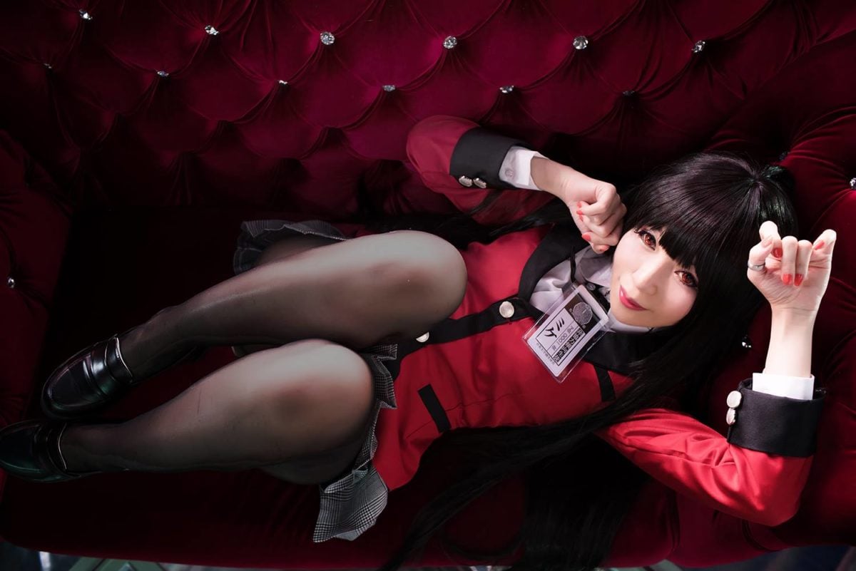 Kakegurui Compulsive Gambler Yumeko Jabami Cosplay 0004